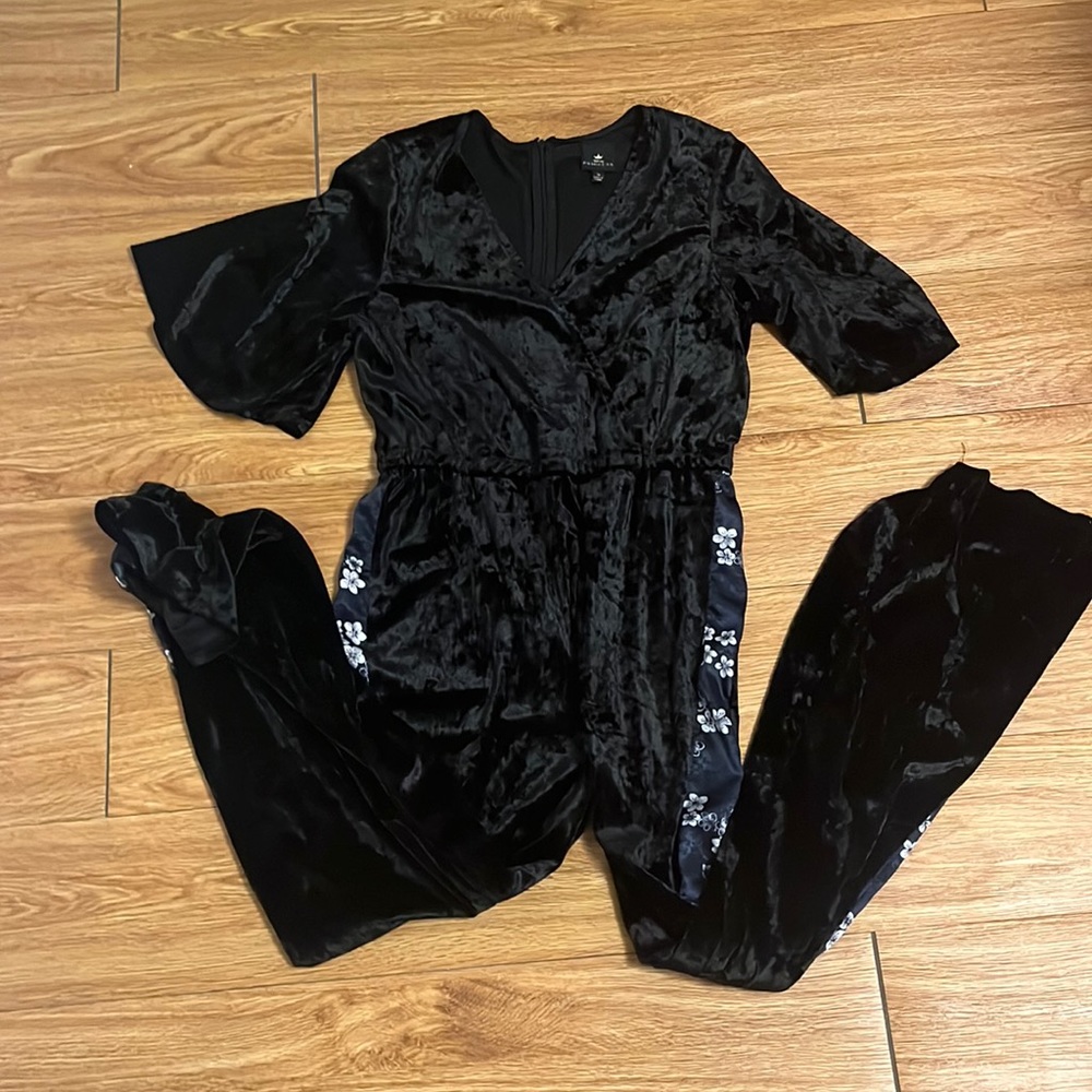Disney Princess size small black romper